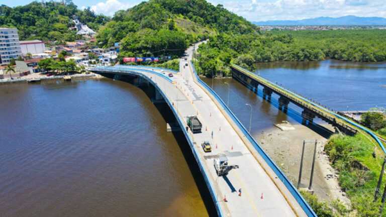 Ponte do Rio Itanhaém sofre interdições para obras de manutenção ponte-do-rio-itanhaem-sofre-interdicoes-para-obras-de-manutencao