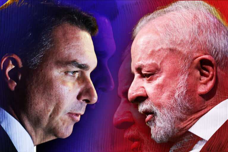 quaest:-em-sc,-flavio-bolsonaro-tem-45%-e-lula-20%-no-1o-turno