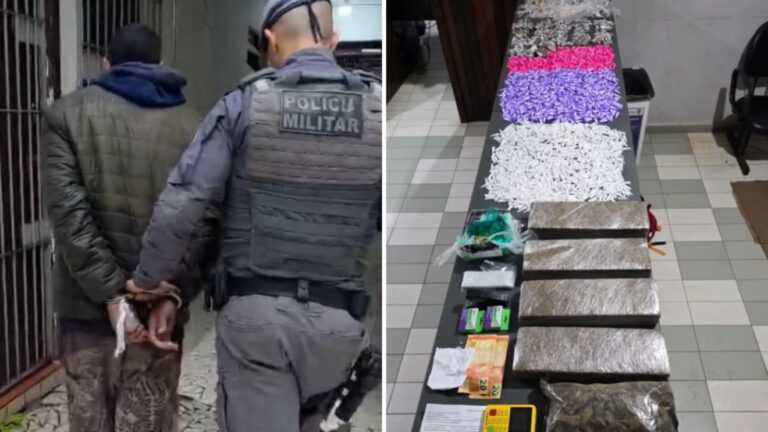 pm-apreende-mais-de-7,7-kg-de-drogas-e-prende-suspeito-em-itanhaem