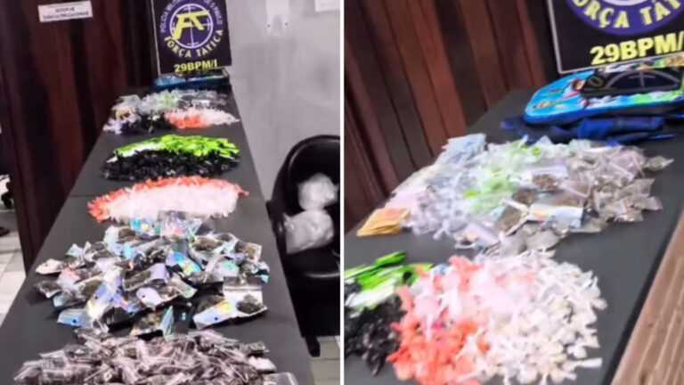 Homem é detido com mais de 1,6 mil porções de drogas em Itanhaém homem-e-preso-com-mais-de-1,6-mil-porcoes-de-drogas-em-itanhaem